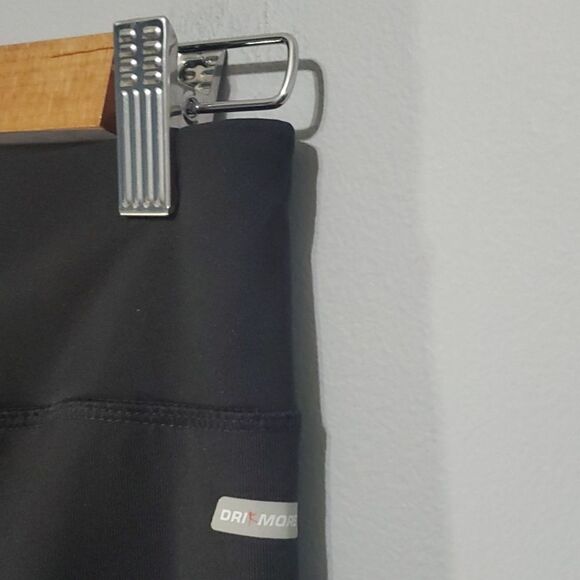 Danskin NOW pants women's size small ( size 4 - 6 ) black burgundy legging - Picture 9 of 11